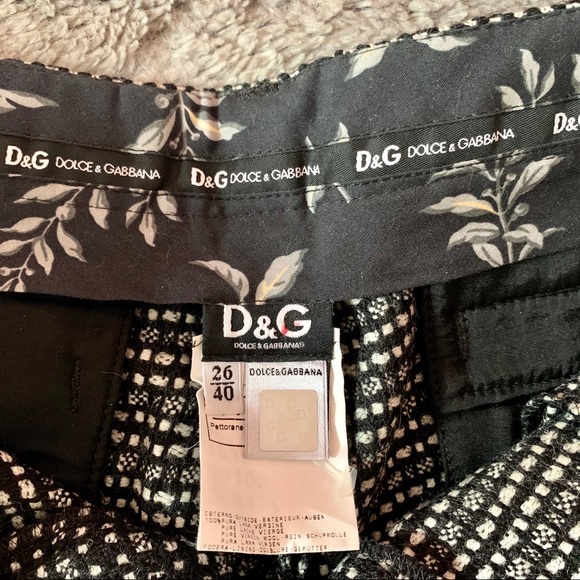 NWT Dolce & Gabbana Virgin Wool Shorts - Sz 26 - Picture 3 of 7